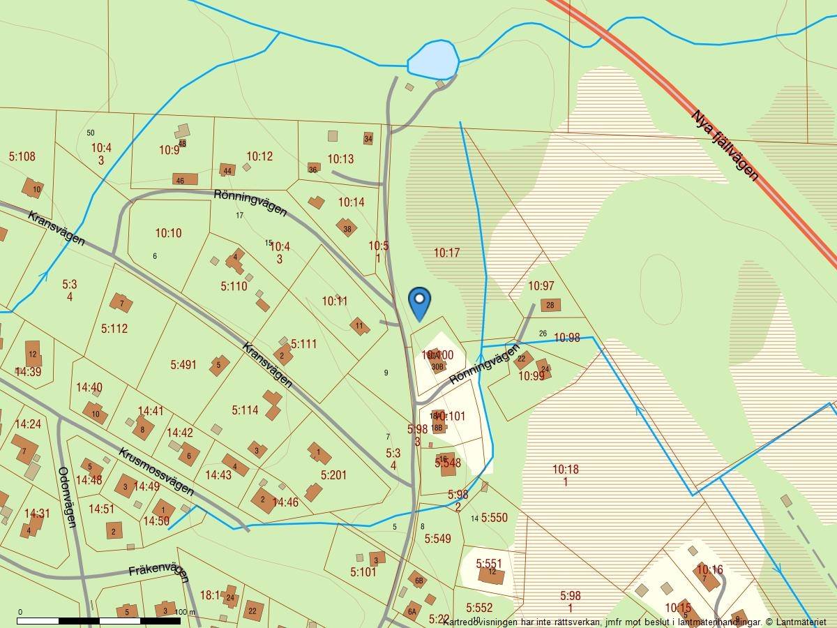 Tomt på Rönningvägen del av Västra Sälen 10:17 Lindvallen, Sälen Malung-Sälens kommun - bild 2