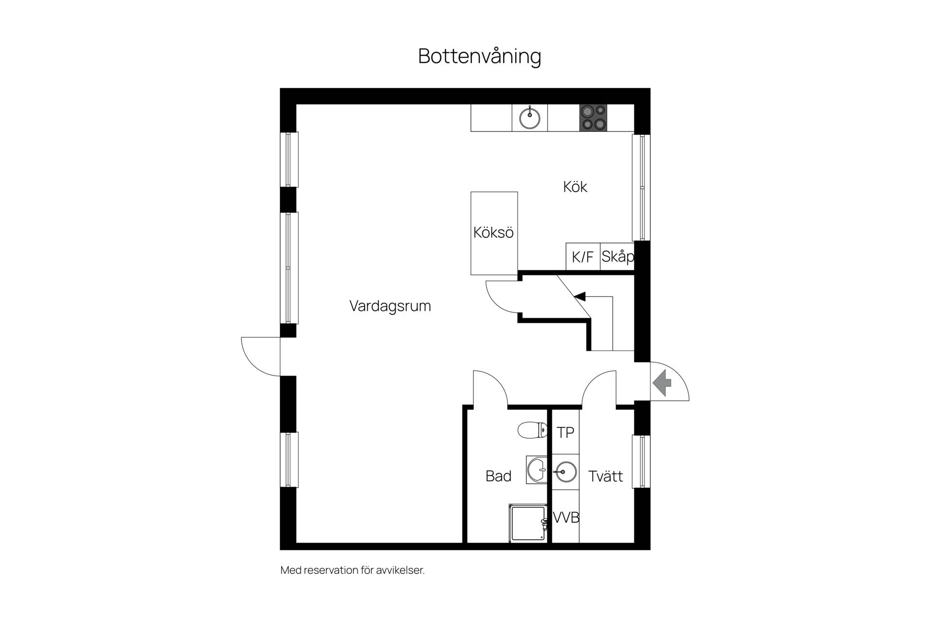 114 m² Villa på Gränsgatan 36A Öster Trelleborgs kommun - bild 17