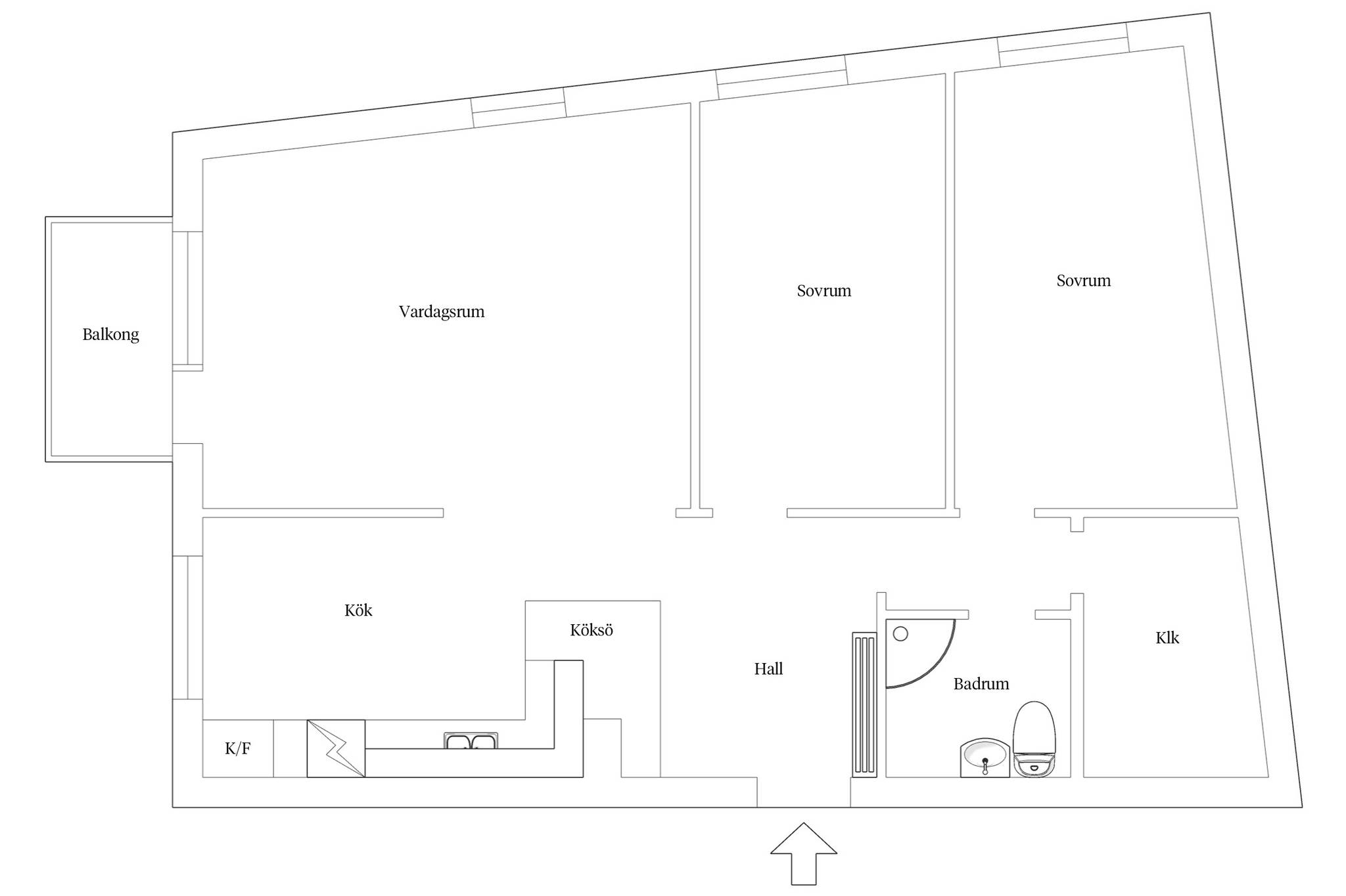 3 rum Lägenhet på Färnebogatan 6A Skiljebo Västerås kommun - bild 29