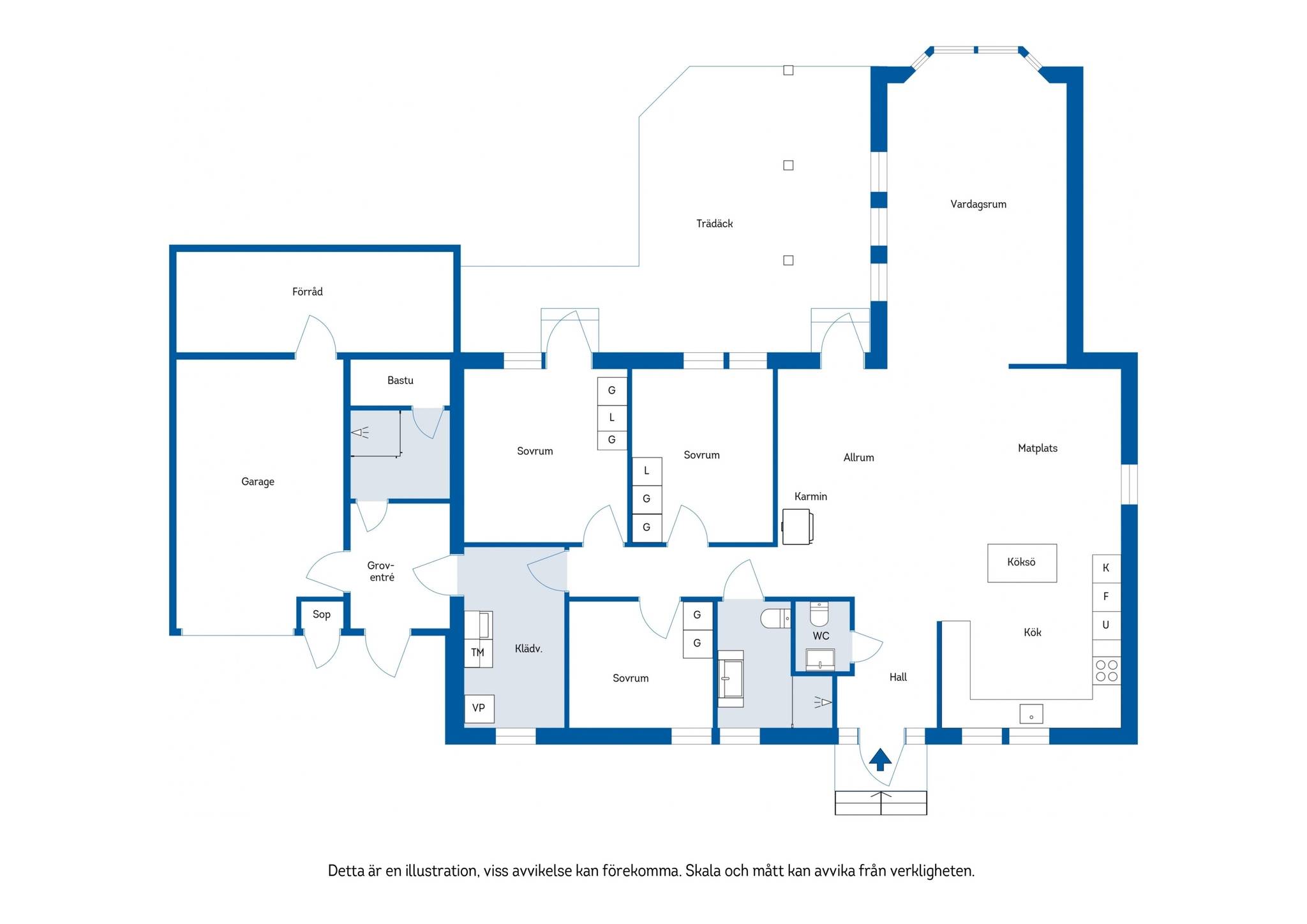 5 rum Villa på Spånvägen 2 Östermalm Sundsvalls kommun - bild 50
