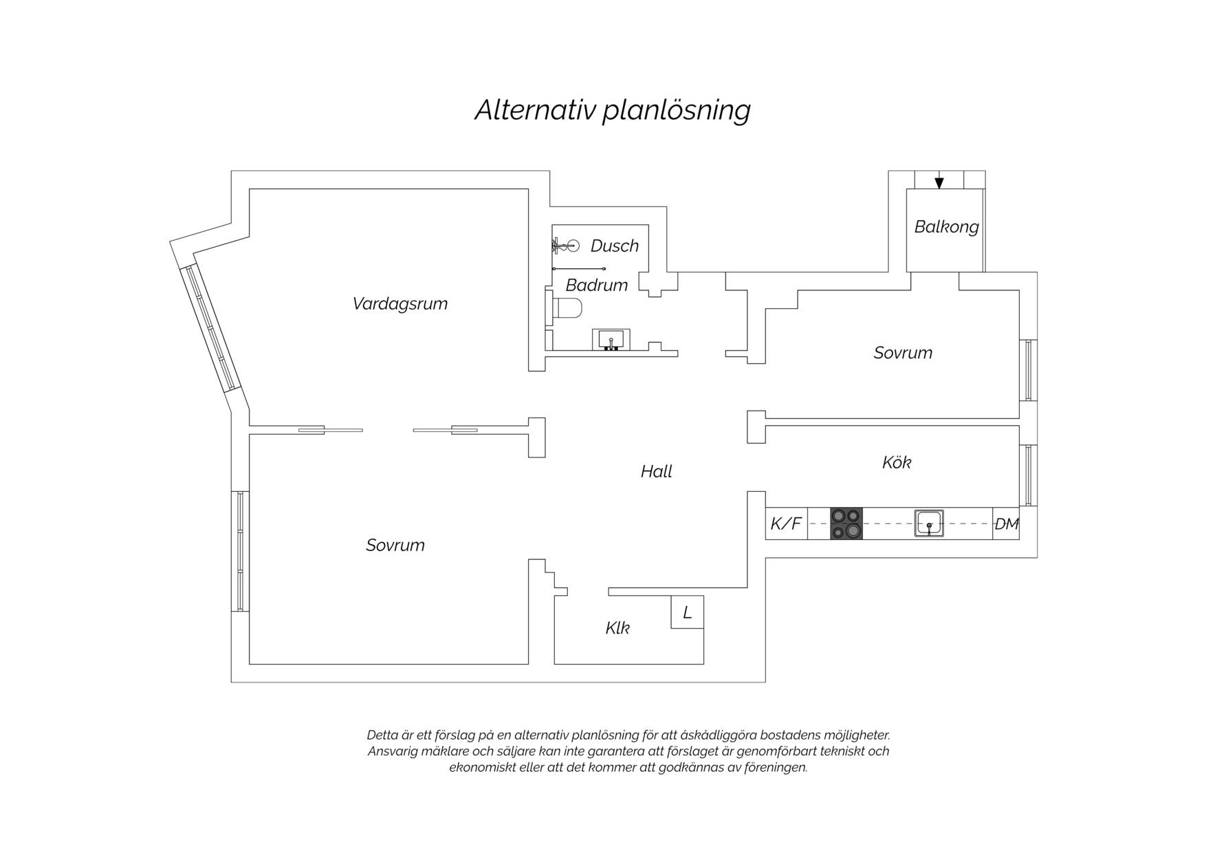 2.5 rum Lägenhet på Kungsgatan 35 Värnhem/Rörsjöstaden Malmö kommun - bild 32