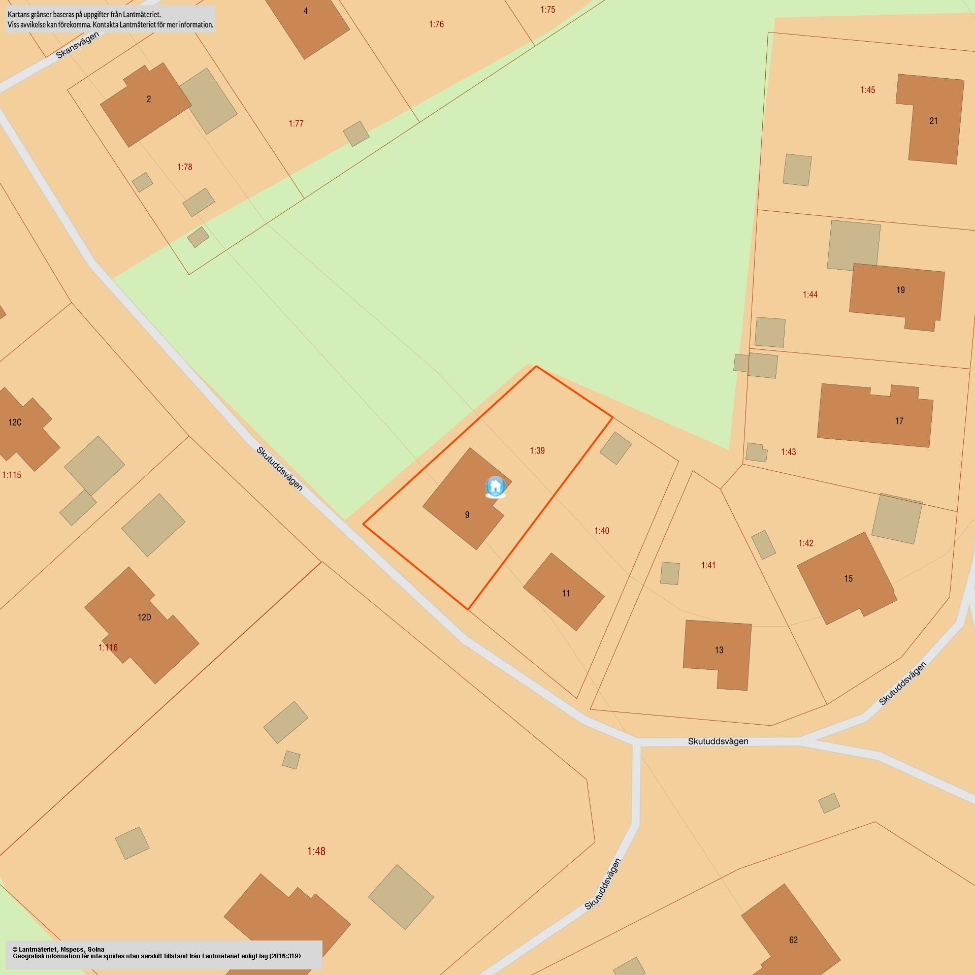7 rum Villa på Skutuddsvägen 9 Falun Falu kommun - bild 43
