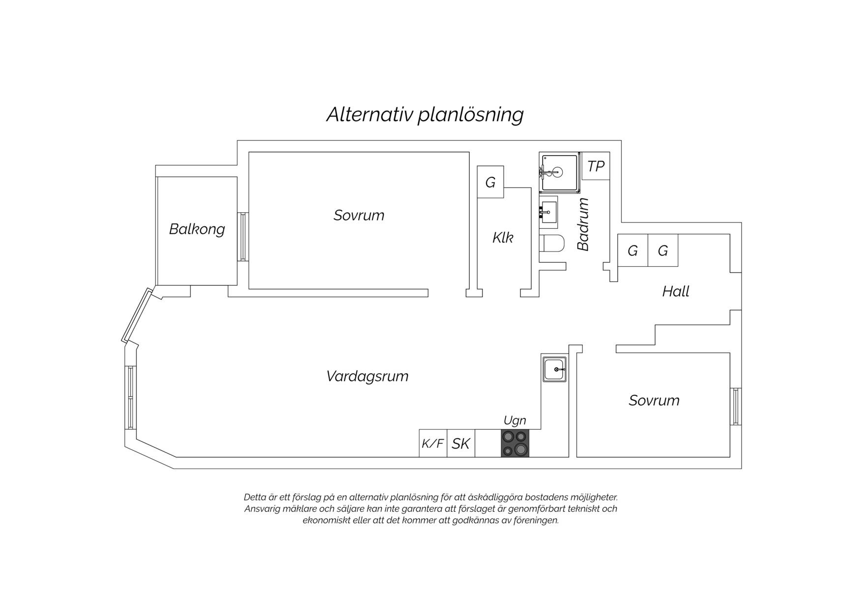 2 rum Lägenhet på Riddargatan 3A Östermalm Stockholms kommun - bild 25