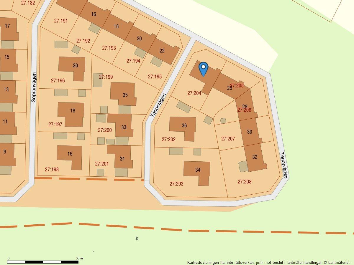 6 rum Radhus på Tenorvägen 24 Söndrum Halmstads kommun - bild 26