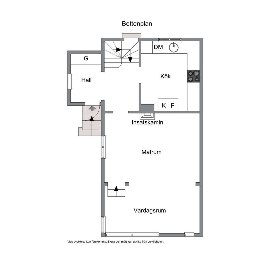 4 rum Villa på Helmfeldtsgatan 12 Centralt - Öster Halmstads kommun - bild 25
