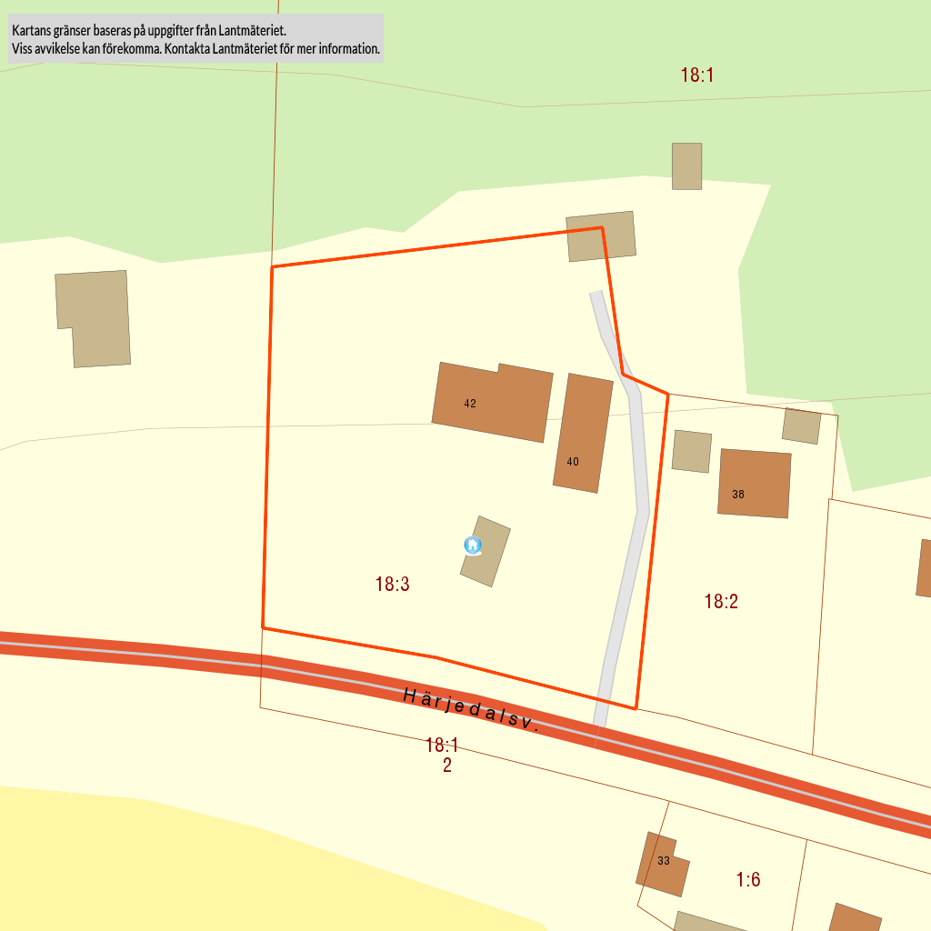 7 rum Villa på Härjedalsvägen 40 & 42 FÄRILA Ljusdals kommun - bild 41