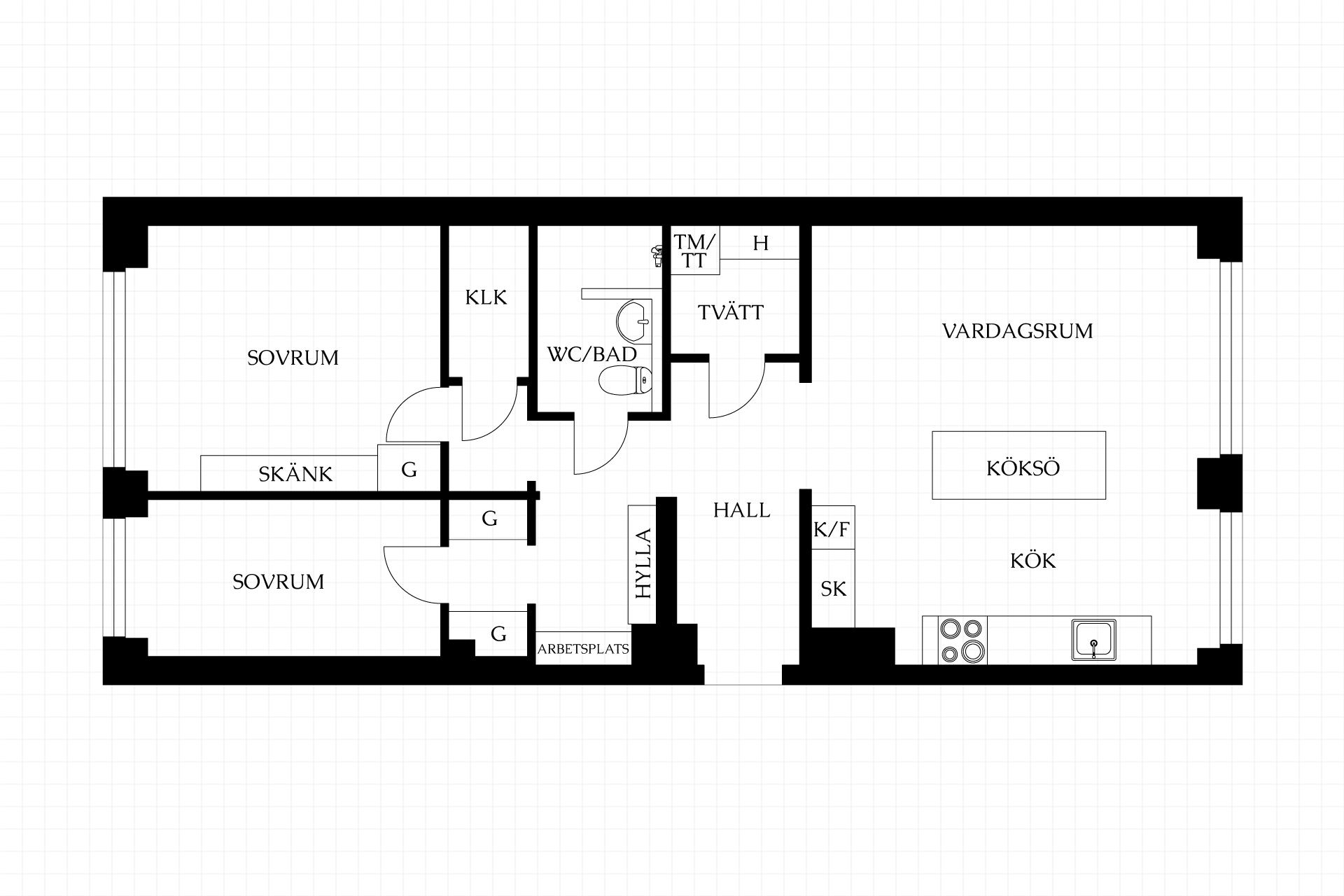 3 rum Lägenhet på Kocksgatan 51, 2 tr Södermalm Stockholms kommun - bild 32