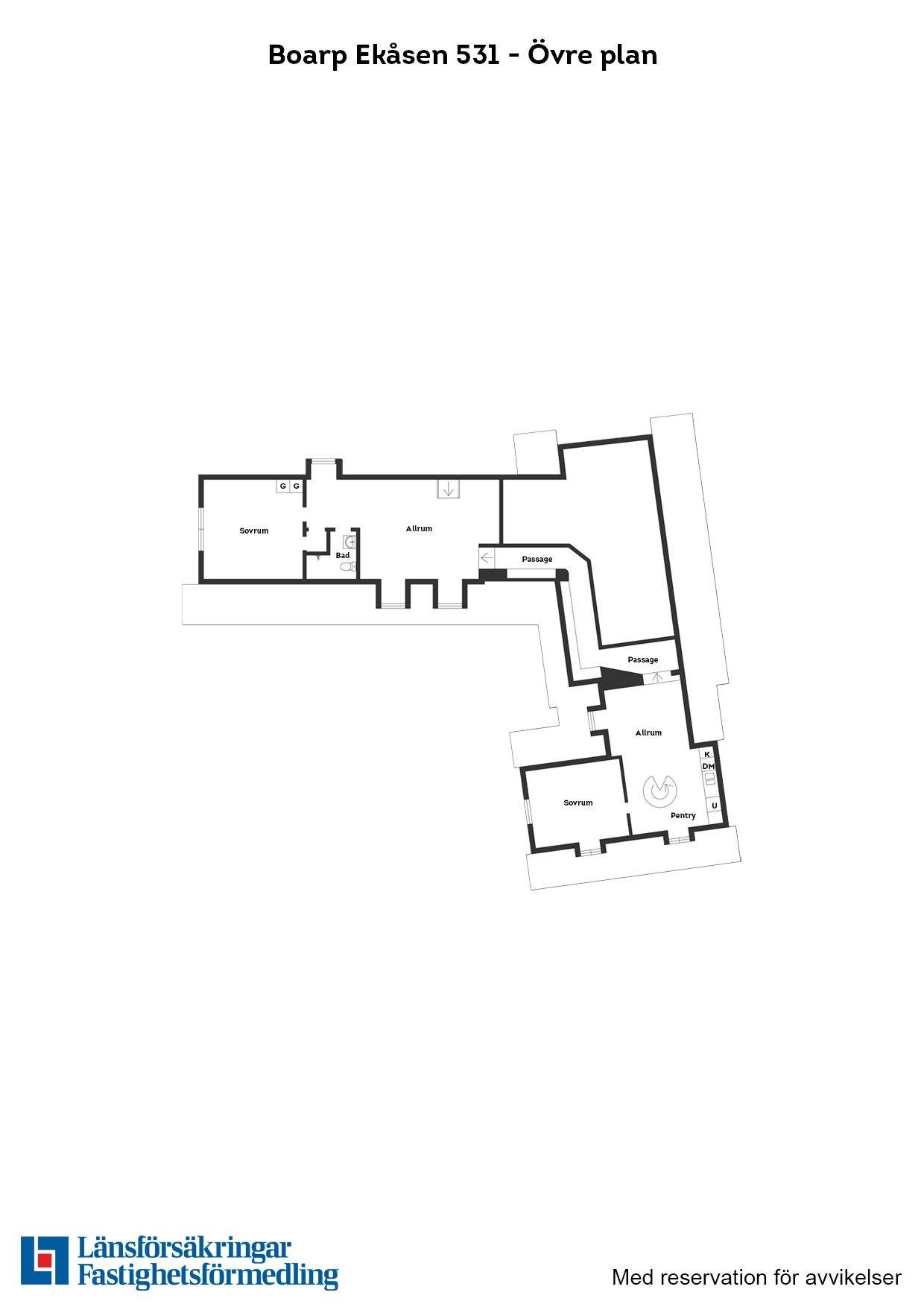 542 m² Gård med jordbruk på Boarp Ekåsen 531 Tönnersjö Halmstads kommun - bild 54