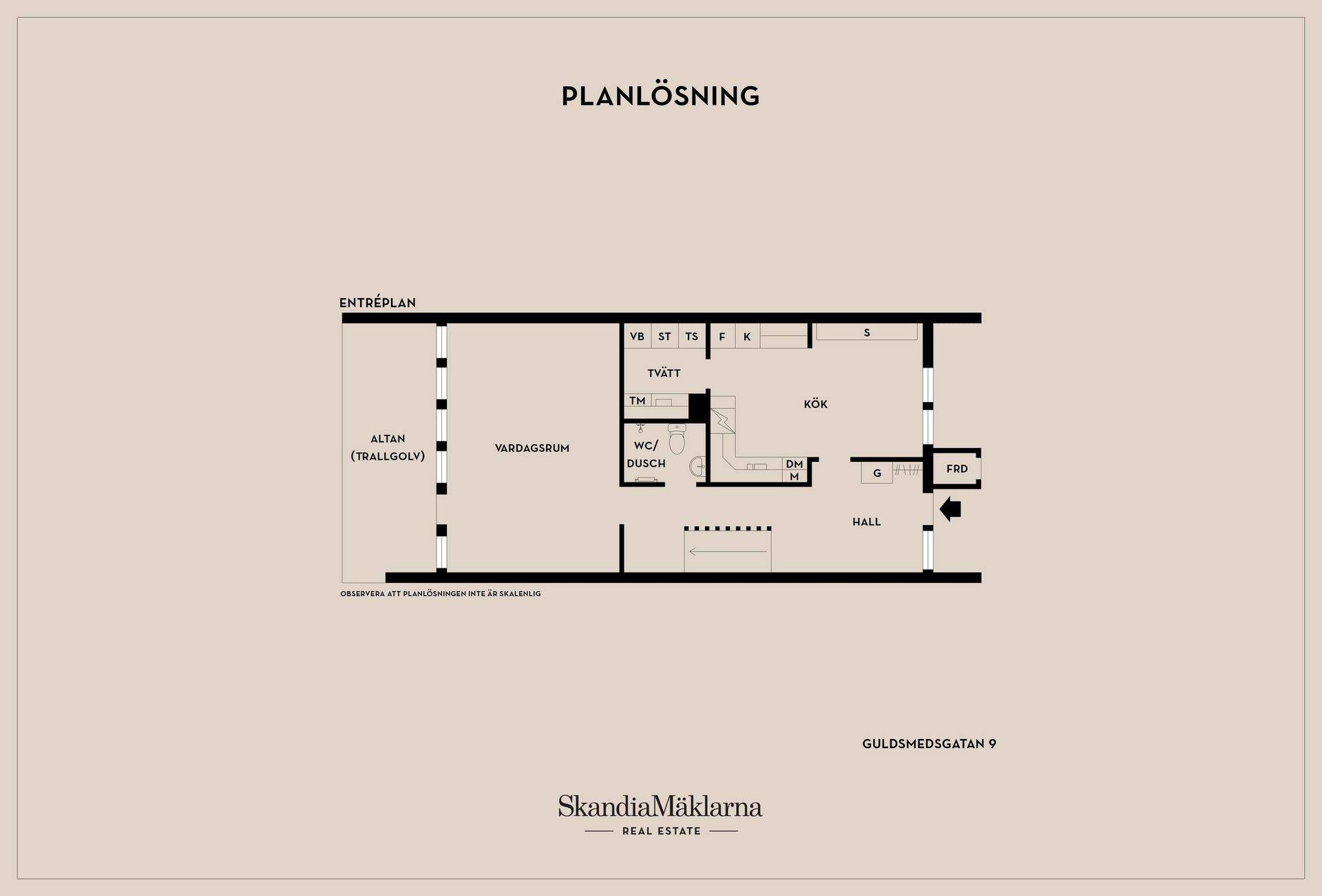 6 rum Radhus på Guldsmedsgatan 9 Skara kommun - bild 32