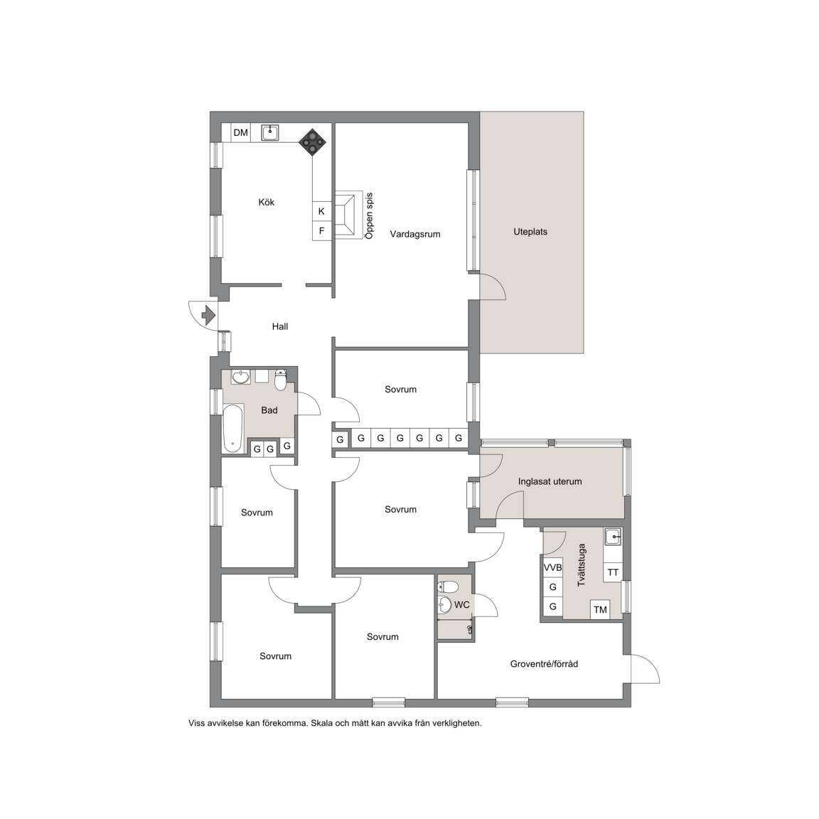 6 rum Villa på Moränvägen 17 Svängsta Karlshamns kommun - bild 22