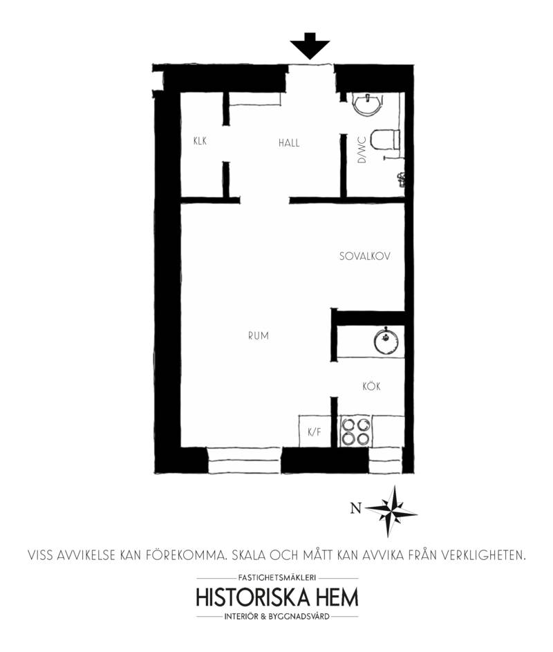 1 rum Lägenhet på Hallandsgatan 46 Södermalm Stockholms kommun - bild 31