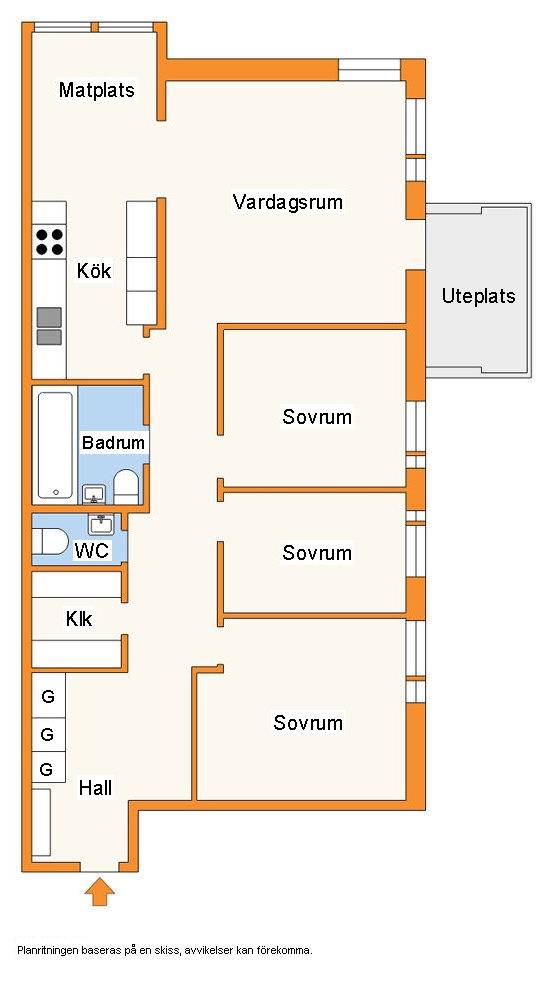 4 rum Lägenhet på Sibeliusgången 44, bv Akalla Stockholms kommun - bild 23