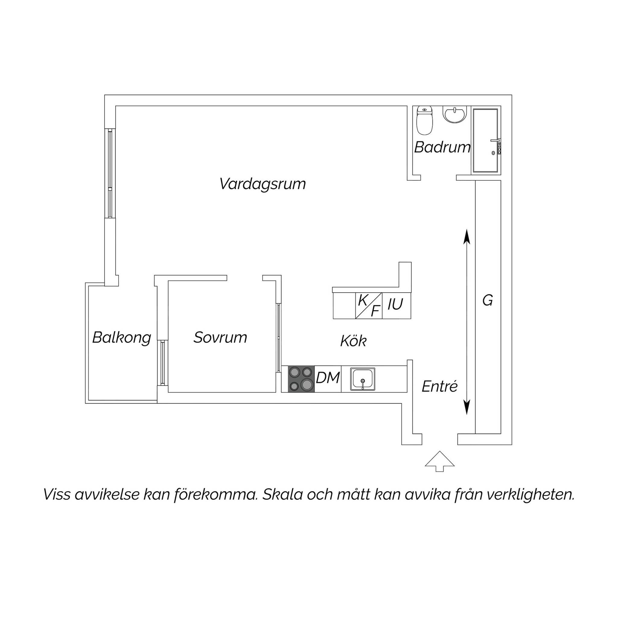 2 rum Lägenhet på Järvstigen 5 Bergshamra Solna kommun - bild 21