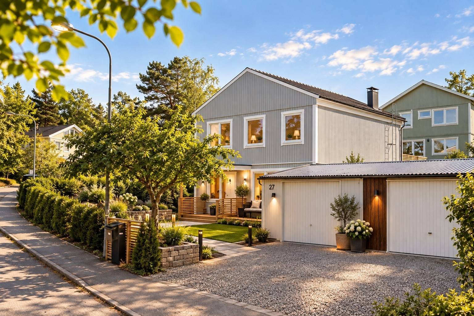 7 rum villa på Edelundavägen 28 Hässelby Södra Villastad, Stockholms kommun - bild 1