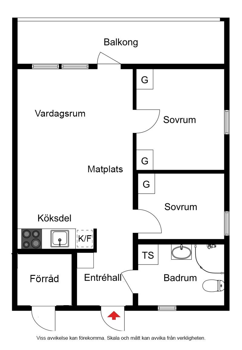 3 rum Lägenhet på Gula byn 408B Lindvallen, Sälen Malung-Sälens kommun - bild 23