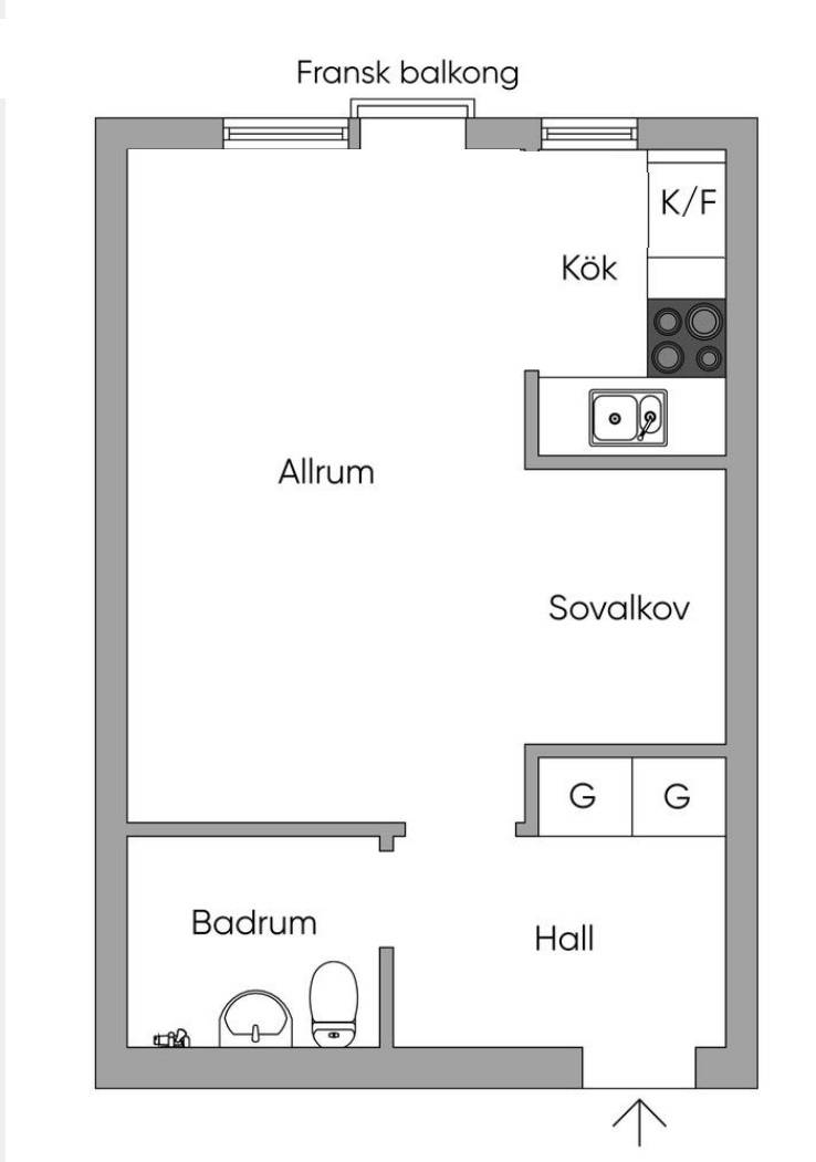 1 rum Lägenhet på Lina Sandells plan 9 Fruängen Stockholms kommun - bild 20