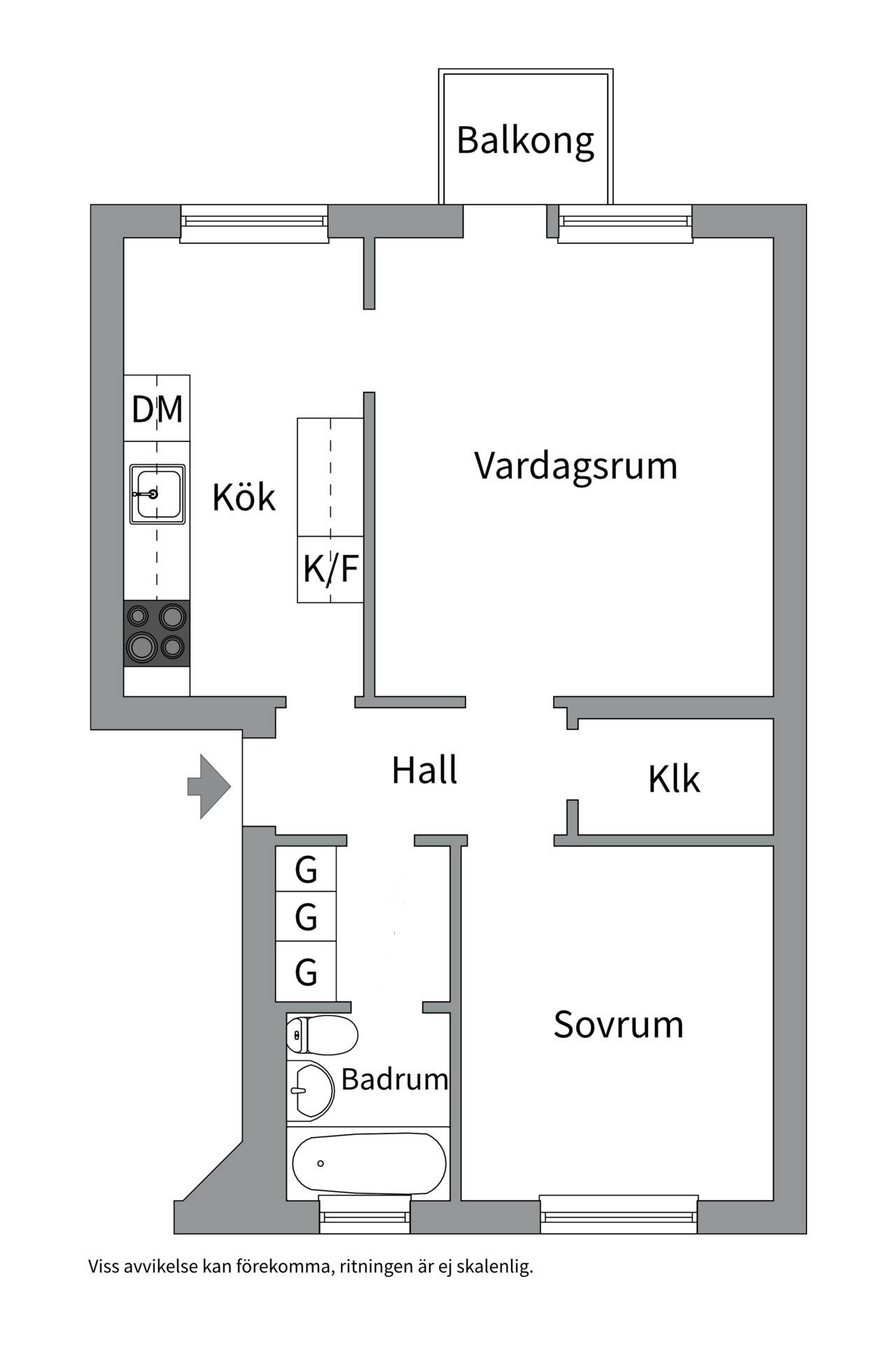 2 rum Lägenhet på Sparbanksvägen 11 Hägerstensåsen Stockholms kommun - bild 22