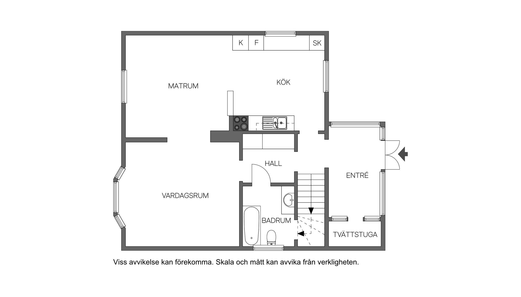 7 rum Villa på Rosenforsvägen 25A Skogstorp Eskilstuna kommun - bild 32