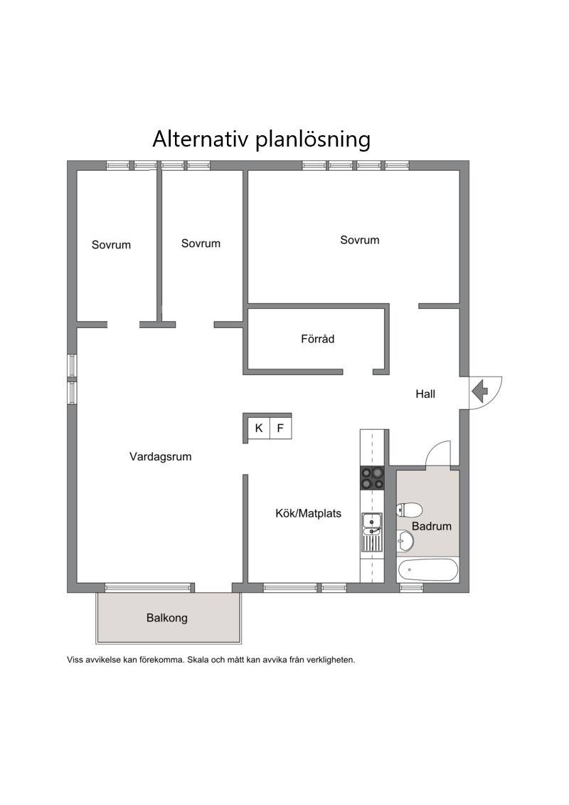 3 rum Lägenhet på HELSINGÖRSGATAN 16, Vån 3/5 Kista Stockholms kommun - bild 17