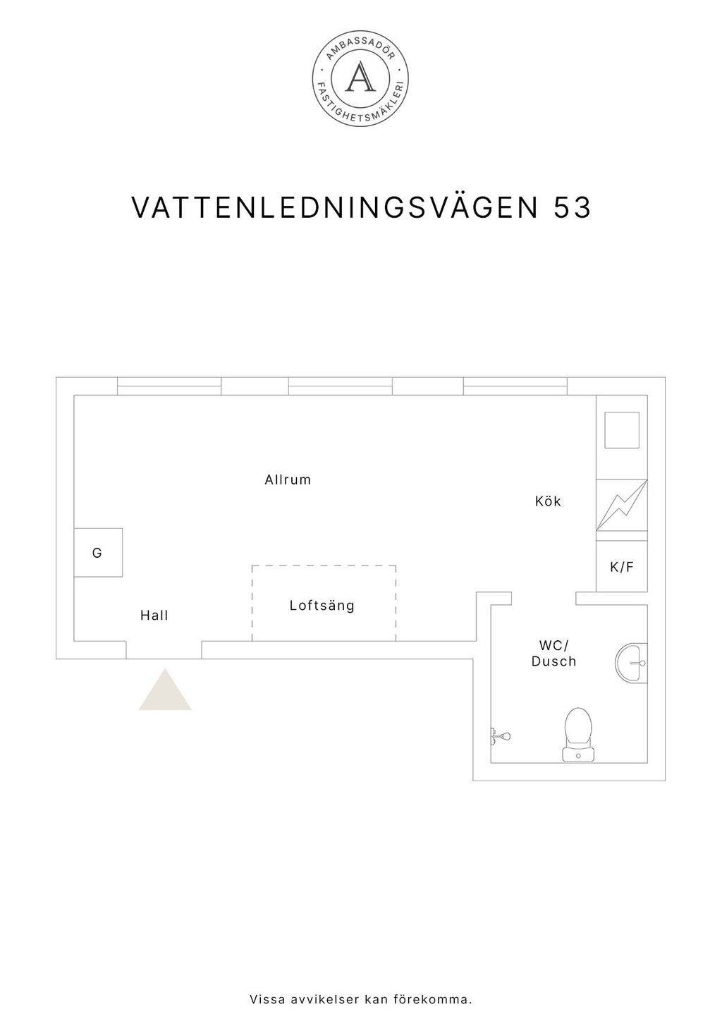 1 rum Lägenhet på Vattenledningsvägen 53 Midsommarkransen Stockholms kommun - bild 19