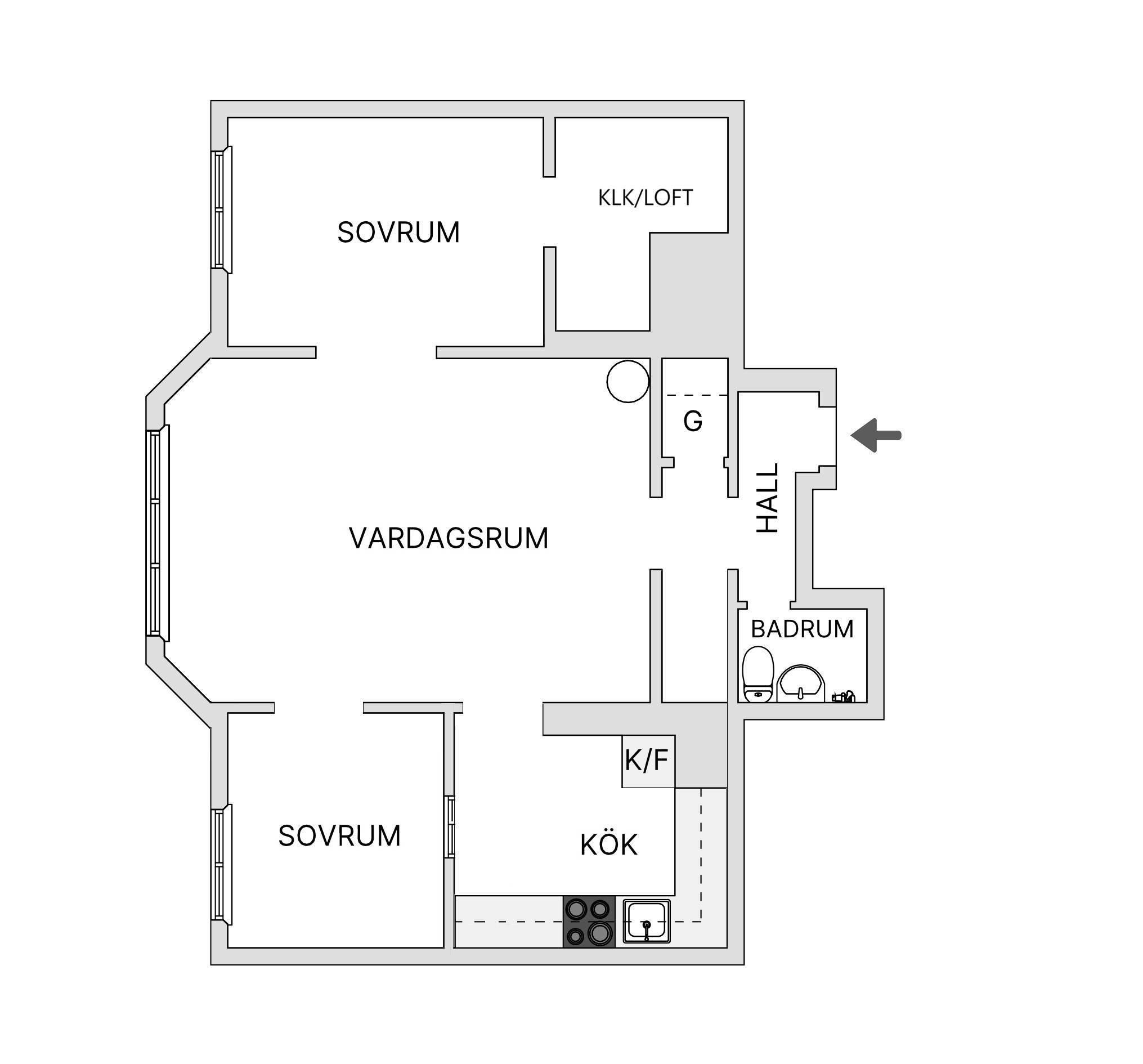 2 rum Lägenhet på Östgötagatan 85 Södermalm - SoFo Stockholms kommun - bild 28