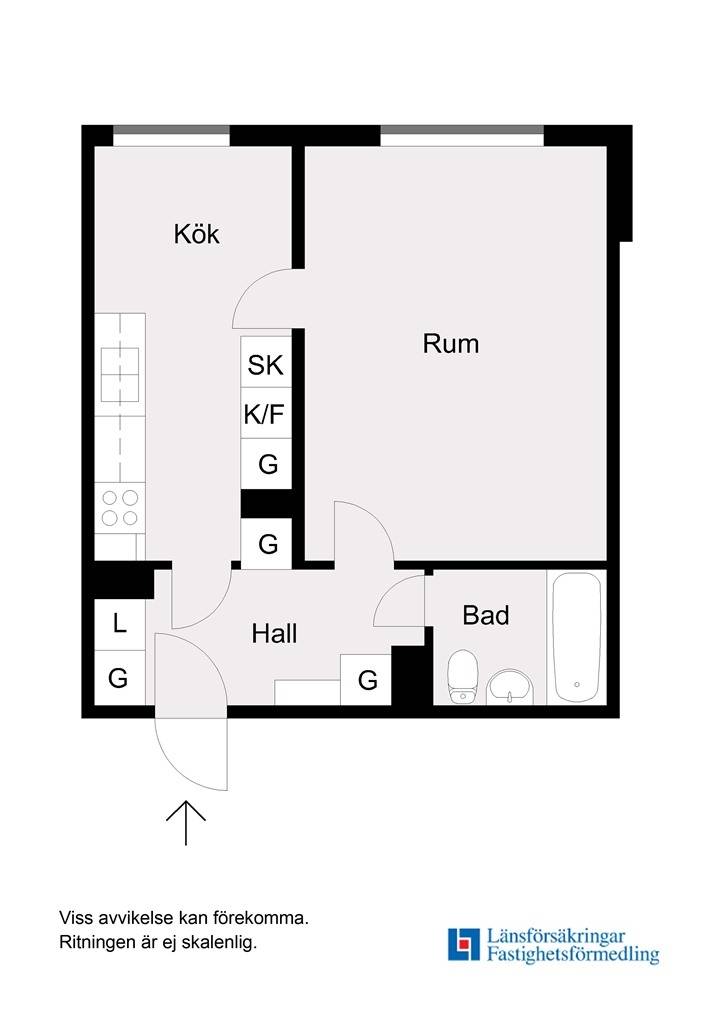 1 rum Lägenhet på Kopparvägen 6 Kallhäll Järfälla kommun - bild 17
