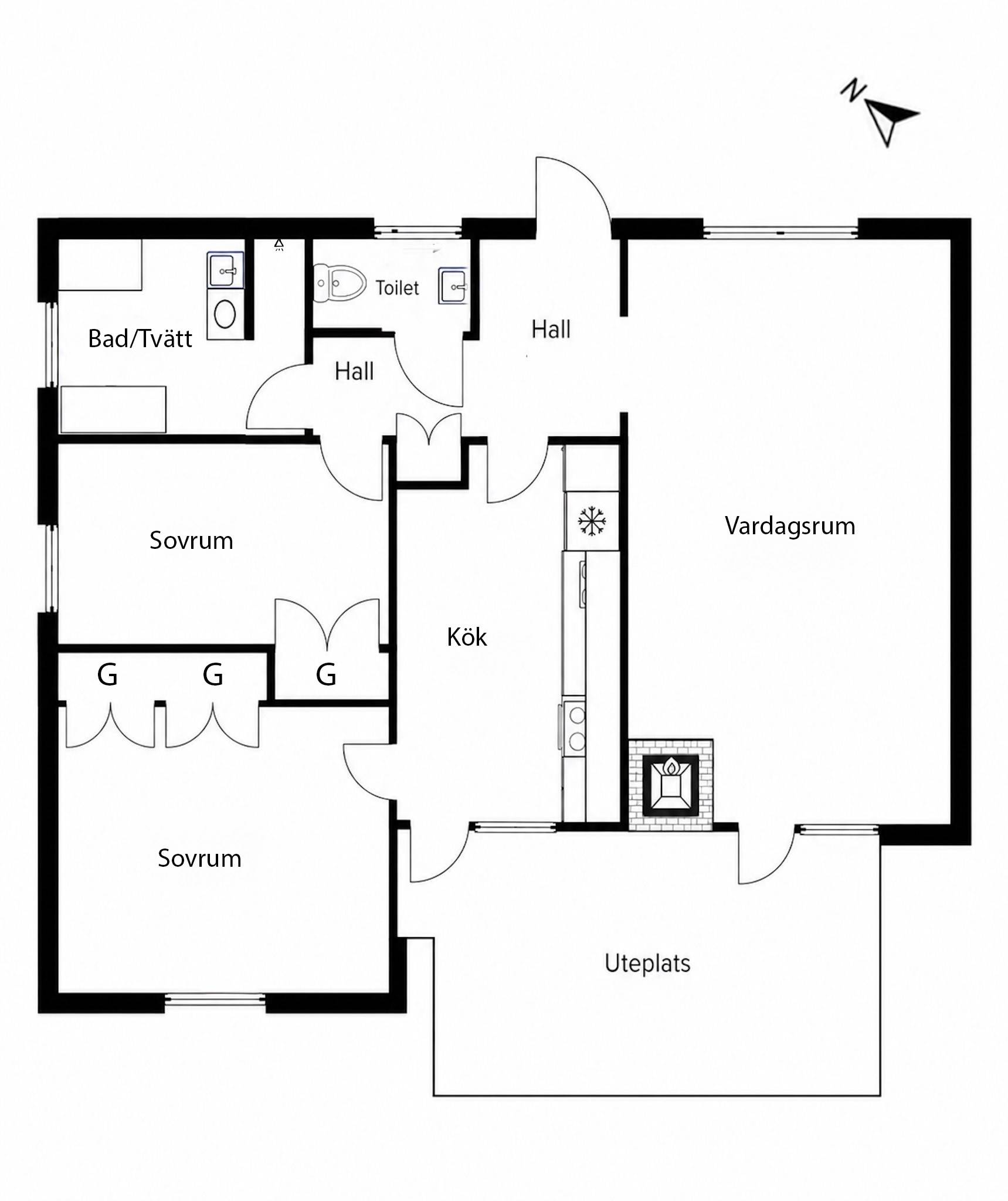 3 rum Villa på Vikaliden 524 Hällingsjö Härryda kommun - bild 29