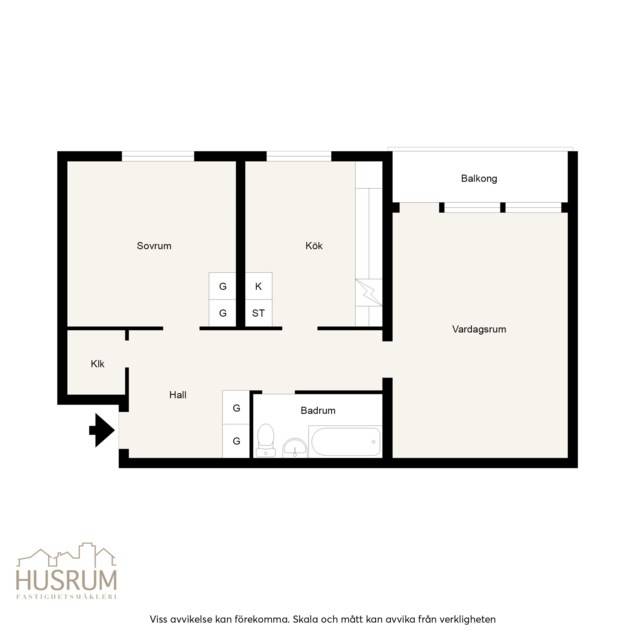 2 rum Lägenhet på Östra Åsgatan 13 Nyfors Eskilstuna kommun - bild 19
