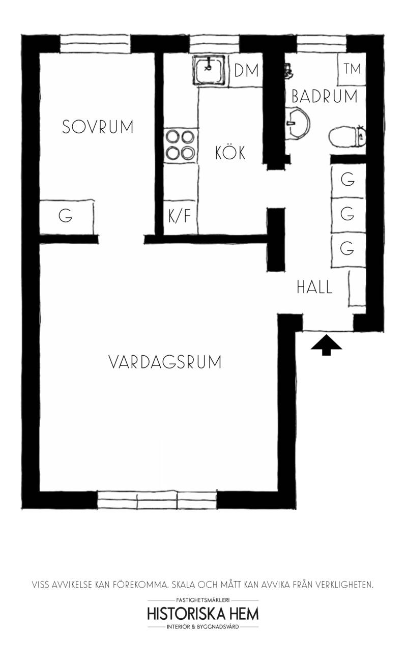 2 rum Lägenhet på Per Lindeströms väg 72 Hammarbyhöjden Stockholms kommun - bild 35