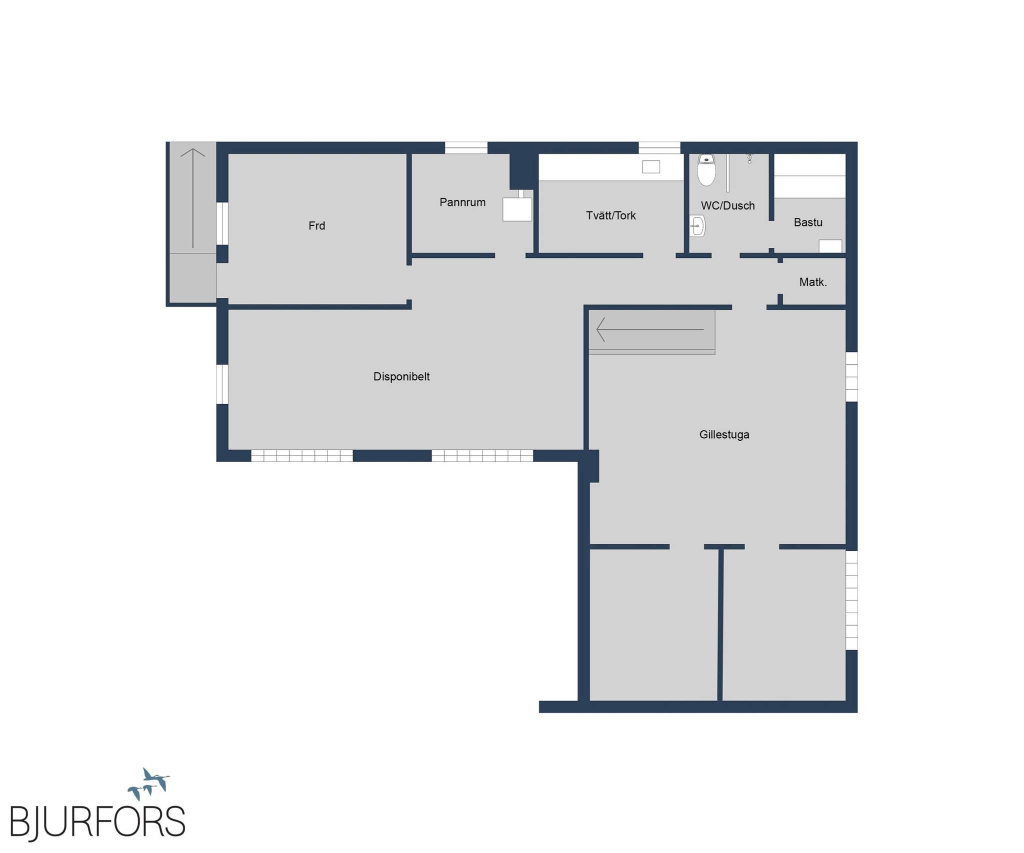 137 m² Villa på Fiskarvägen 13 Bureå Skellefteå kommun - bild 37