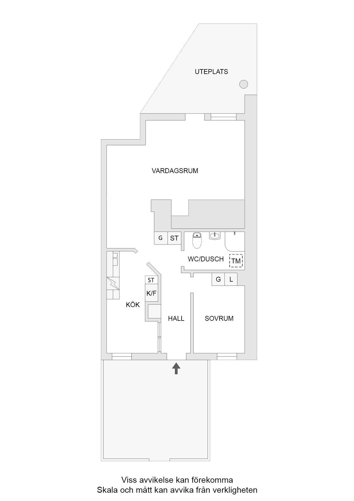 2 rum Lägenhet på Enebymovägen 15B Haga Norrköpings kommun - bild 19