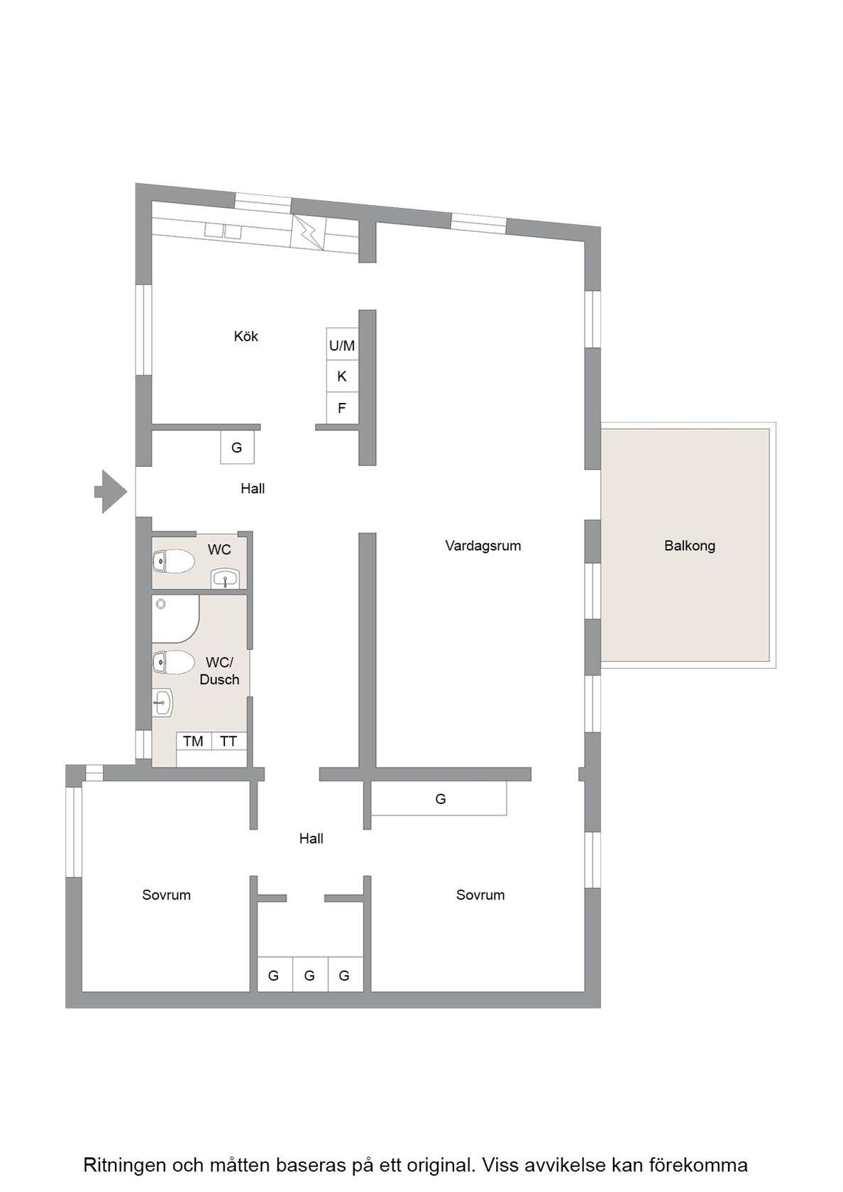 4 rum Lägenhet på Södra Lasarettsvägen 10 Centralt Skellefteå kommun - bild 35