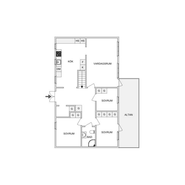 6 rum Villa på Östra Bangatan 24 Backarna Sjöbo Sjöbo kommun - bild 28