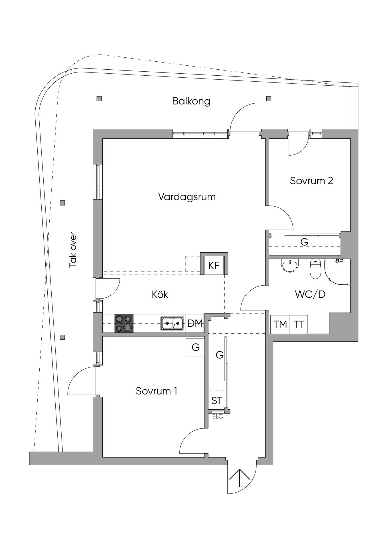 3 rum Lägenhet på Lövkojsgränd 7 Hässelby Villastad Stockholms kommun - bild 16
