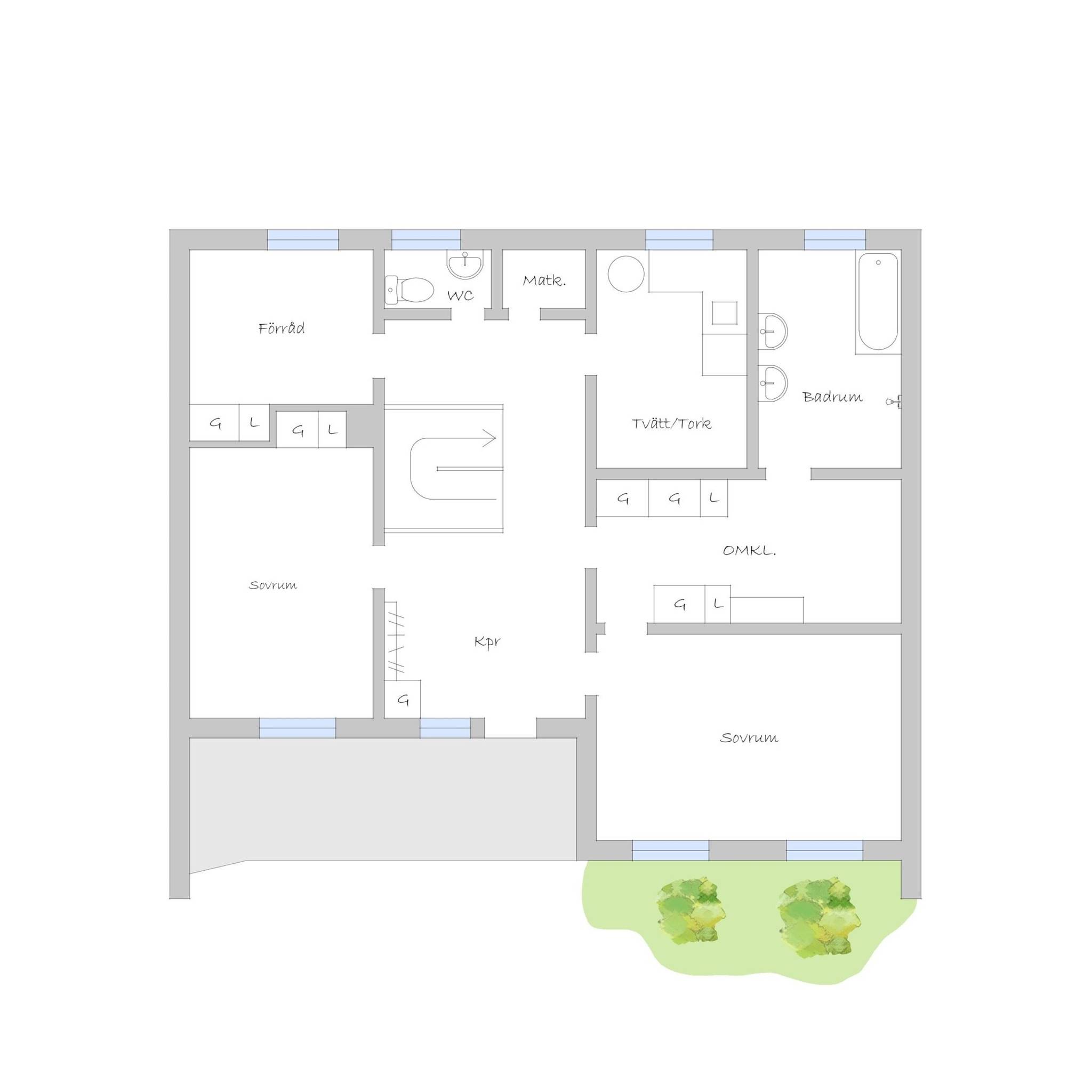 5 rum Villa på Rödhakevägen 10 Mariehem Umeå kommun - bild 43