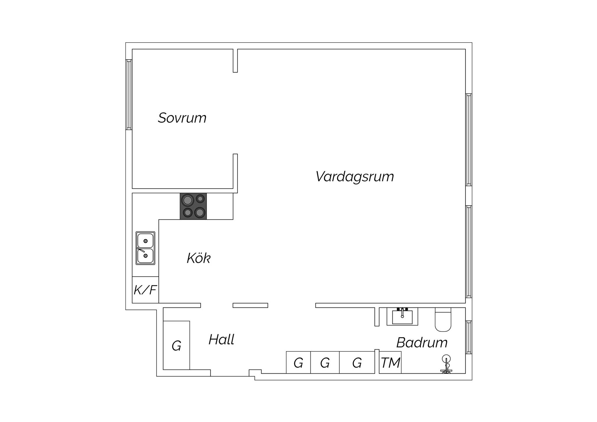 2 rum Lägenhet på Nilssonsberg 13 Linné/Annedal Göteborgs kommun - bild 22