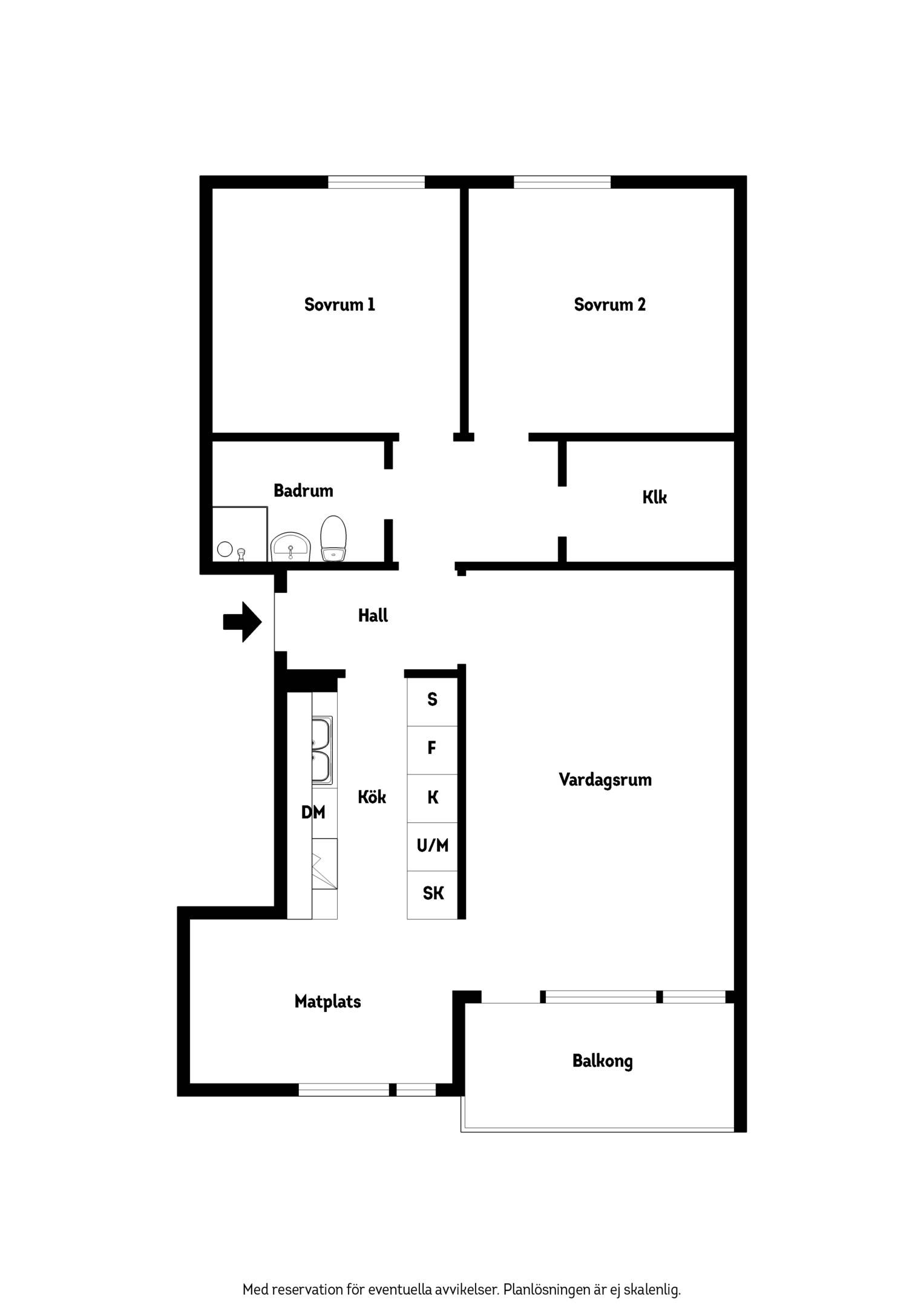 3 rum Lägenhet på Västerlånggatan 28B Eslöv Eslövs kommun - bild 16
