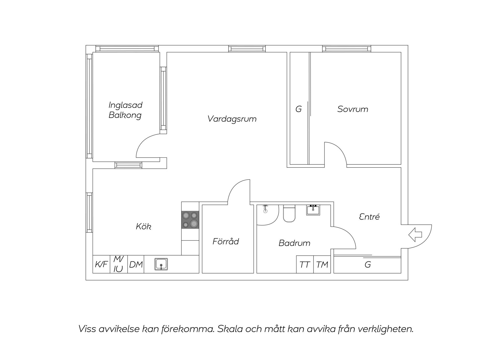 2 rum Lägenhet på Övre Villagatan 48 Södertälje Centrum Södertälje kommun - bild 18