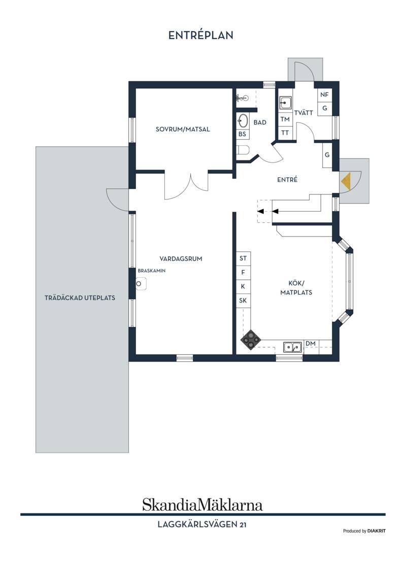 5 rum Villa på Laggkärlsvägen 21 Kästa Huddinge kommun - bild 56