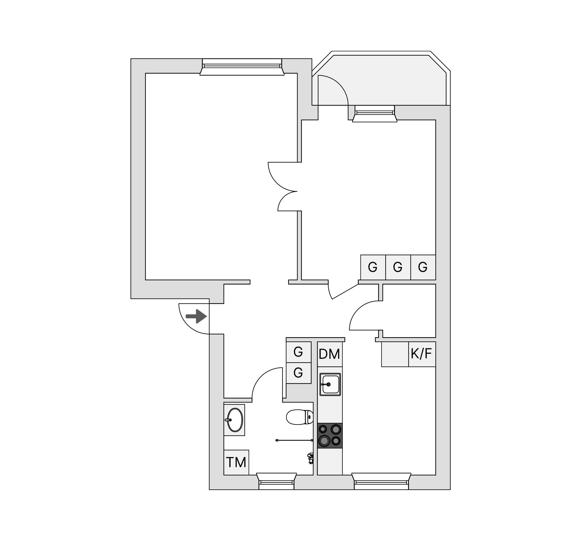 2 rum Lägenhet på Kabelgatan 33E Majorna Göteborgs kommun - bild 36