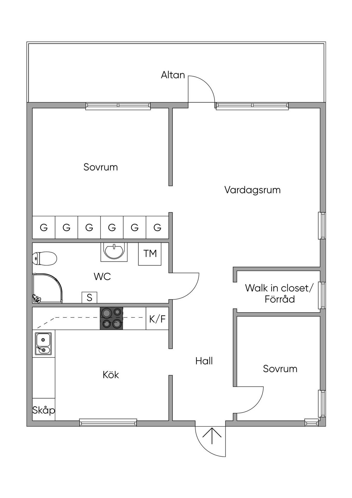 3 rum Lägenhet på Bonsåkersgatan 1D Borlänge Borlänge kommun - bild 19