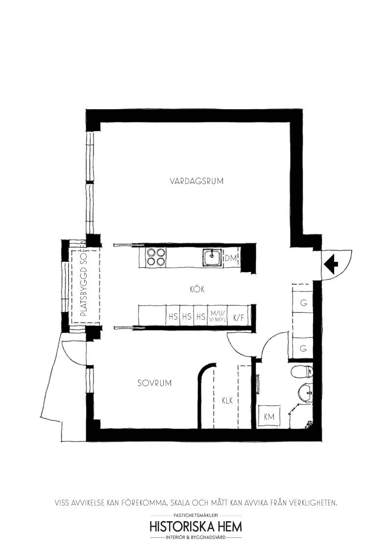 2 rum Lägenhet på Tjustgatan 5 Södermalm Stockholms kommun - bild 46