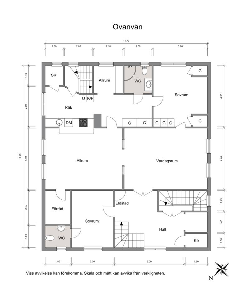12 rum Villa på Belfragegatan 24 Centralt Vänersborgs kommun - bild 38