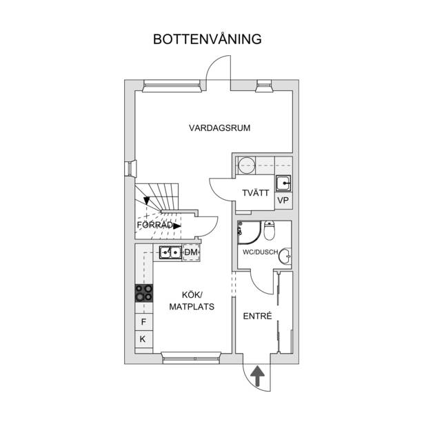 4 rum Radhus på Keramikens väg 33C Steninge Slottsby Sigtuna kommun - bild 32