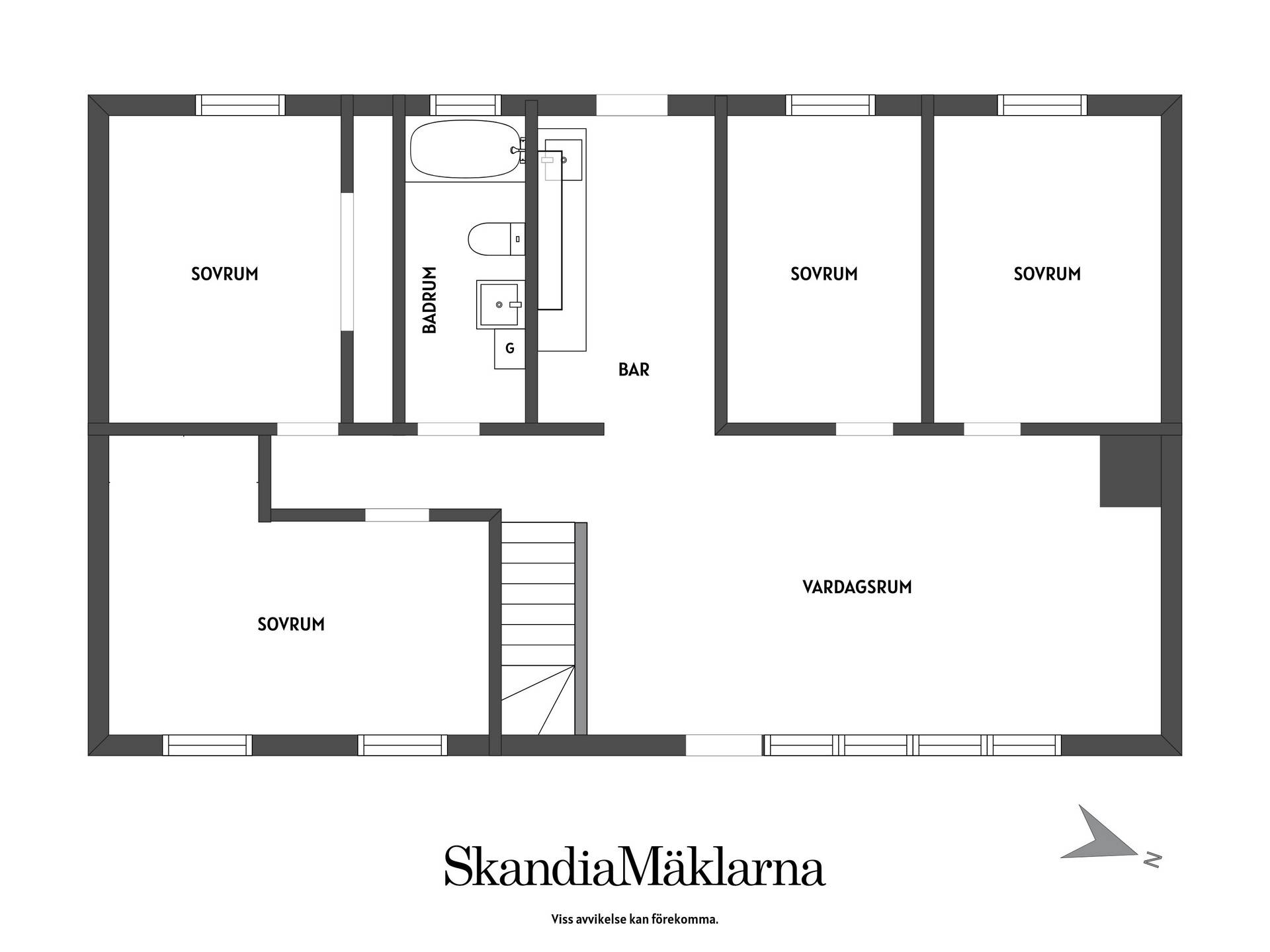 6 rum Villa på Svarvarvägen 11 Strängnäs kommun - bild 58