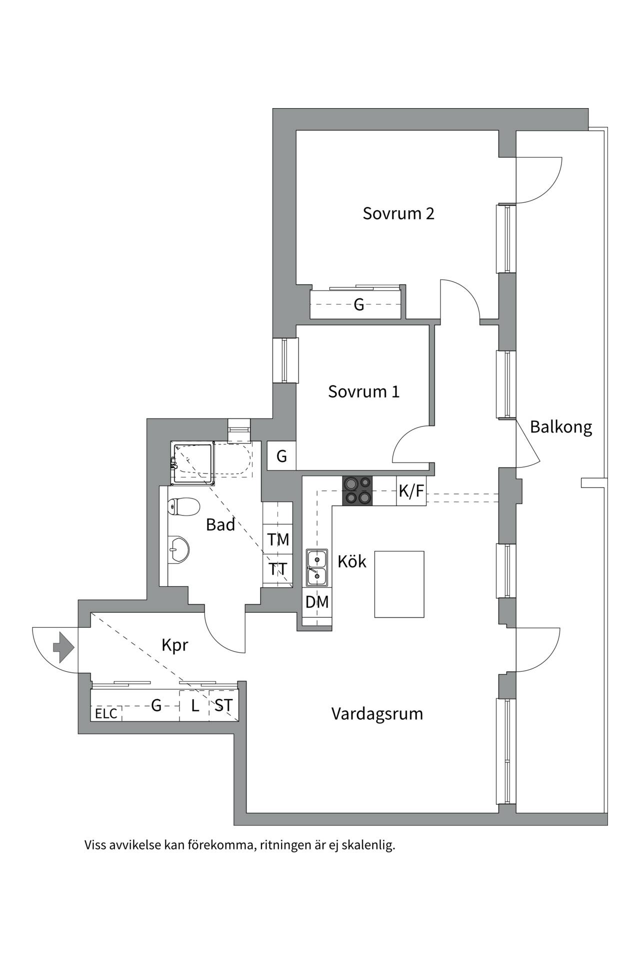 3 rum Lägenhet på Siloplatsen 8, 10 tr Kvarnholmen Nacka kommun - bild 53