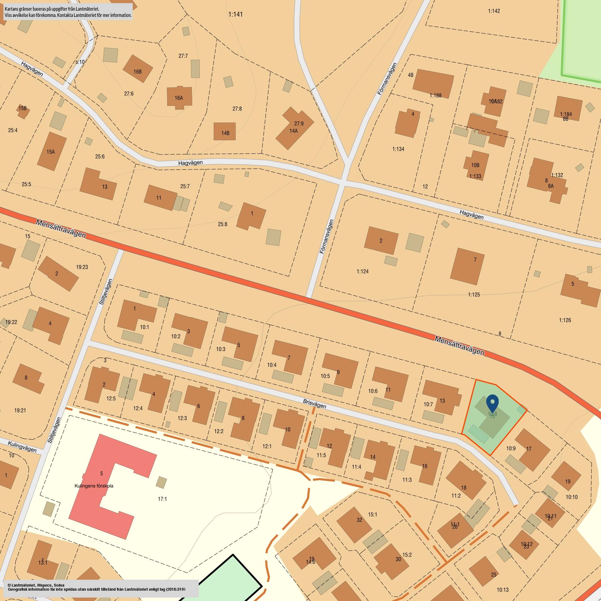 5 rum Villa på Brisvägen 15 Nacka kommun - bild 37