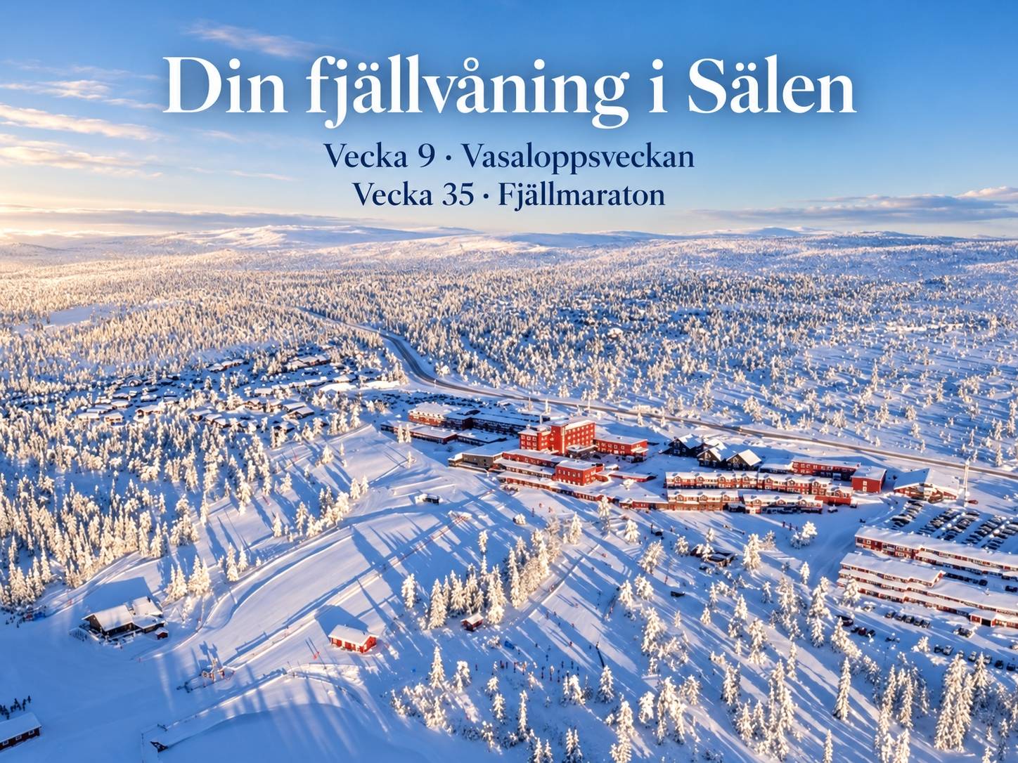 2 rum fritidshus på Brf. Högfjället. Vecka 9 och 35. Lgh. 1109. Sälen Högfjället, Malung-Sälens kommun - bild 1
