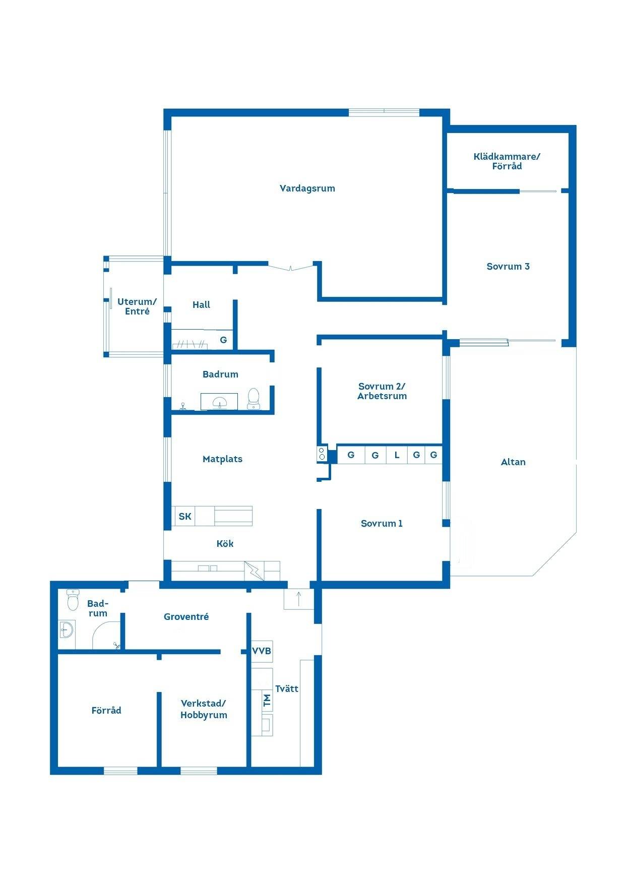 4 rum Vinterbonat fritidshus på Viksvägen 24 Kämpersvik Tanums kommun - bild 54