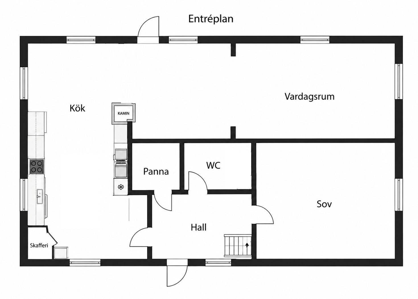 5 rum Gård/skog på Näs 408 Tierps kommun - bild 34